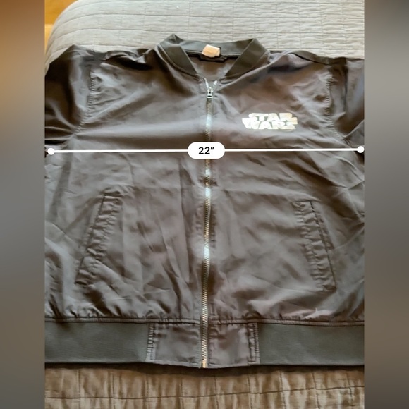 Star Wars Storm Trooper Bomber Jacket Large - Picture 5 of 6